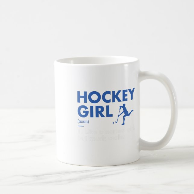 Mug Hockey définition fille sport (Droite)