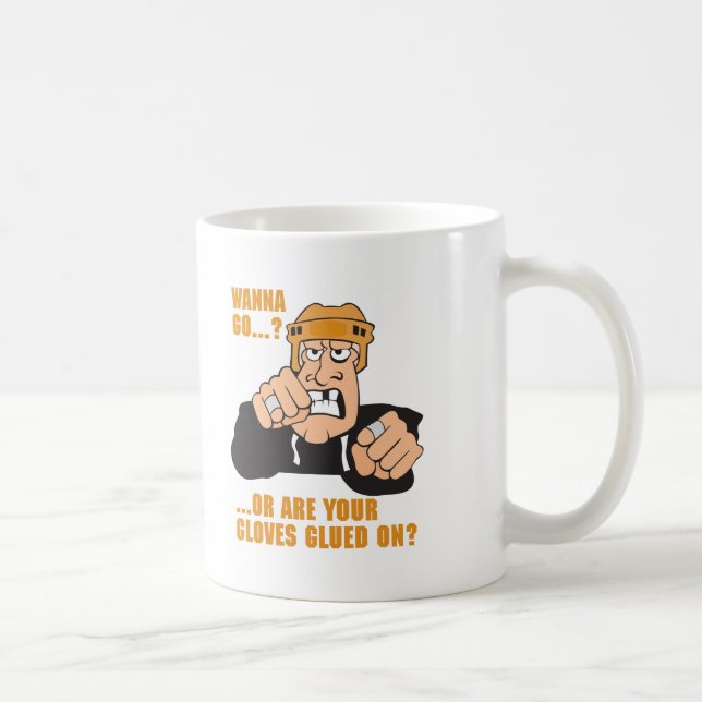 Mug Hockey drôle (Droite)