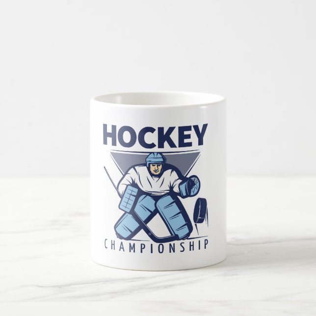 Mug Hockey drôle (Centre)