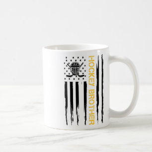 Mug Hockey Frère Joueur de Hockey Drapeau États-Unis 