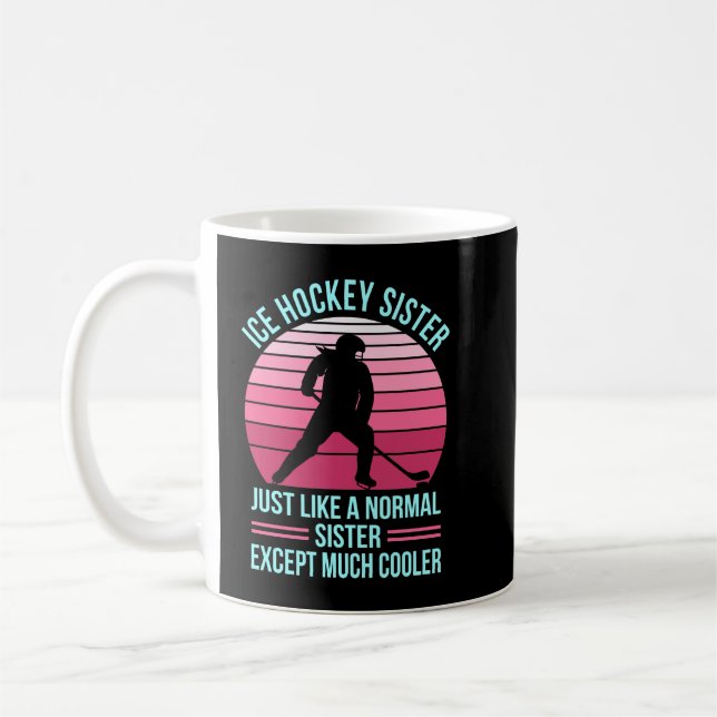 Mug Hockey Ice Hockey Femmes Drôle Cadeau Essentiel T  (Gauche)