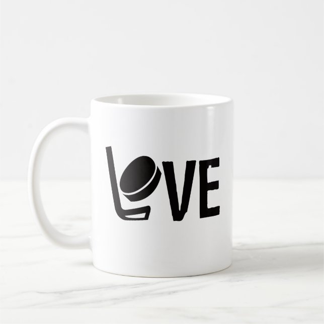 Mug Hockey Love (Gauche)