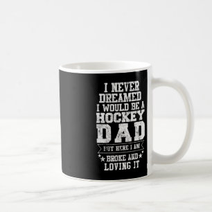 Mug Hockey Papa Fun Fête des pères Tee Dads Cadeau