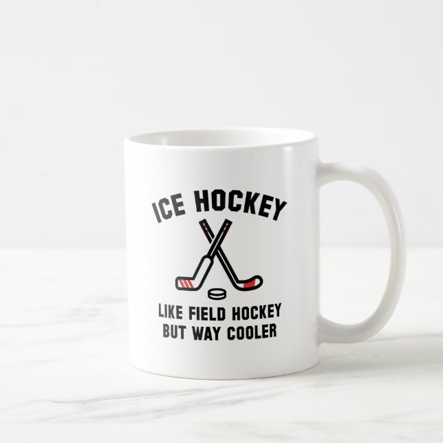 Mug Hockey sur glace bien plus cool (Droite)