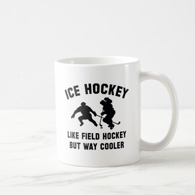 Mug Hockey sur glace bien plus cool (Droite)