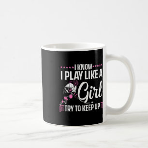 Mug Hockey sur glace cool pour l'équipe de femmes amat