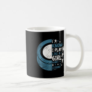 Mug Hockey sur glace drôle Je sais que je joue comme u
