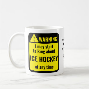 Mug Hockey sur glace drôle personnalisé