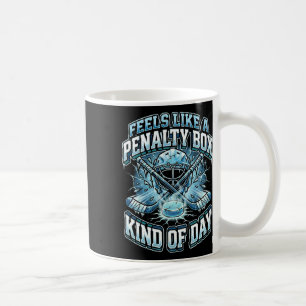 Mug Hockey sur glace drôle se sent comme une boîte de