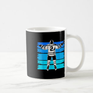 Mug Hockey sur glace garçons numéro 2 2e anniversaire 