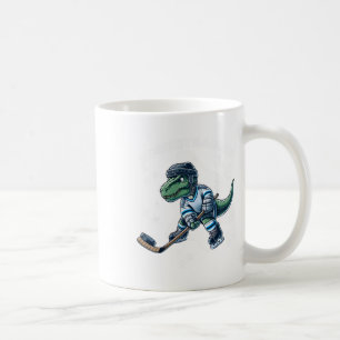 Mug Hockeysaurus Drôledinosaur Hockey Enfants Garçon d