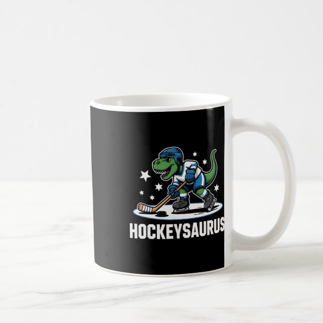 Mug Hockeysaurus T-rex Hockey Dinosaure _1  (Droite)