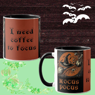 Mug Hocus Pocus a besoin de café pour focaliser le Cas