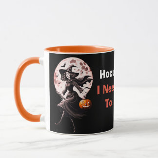 Mug Hocus Pocus Cute moderne Halloween sorcière et pum