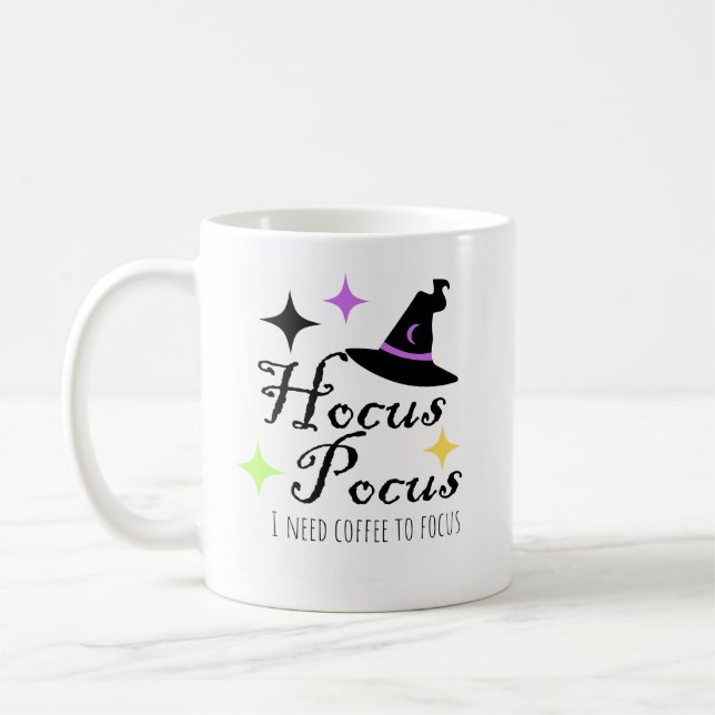 Mug Hocus Pocus J'Ai Besoin De Café Pour Concentrer La (Gauche)