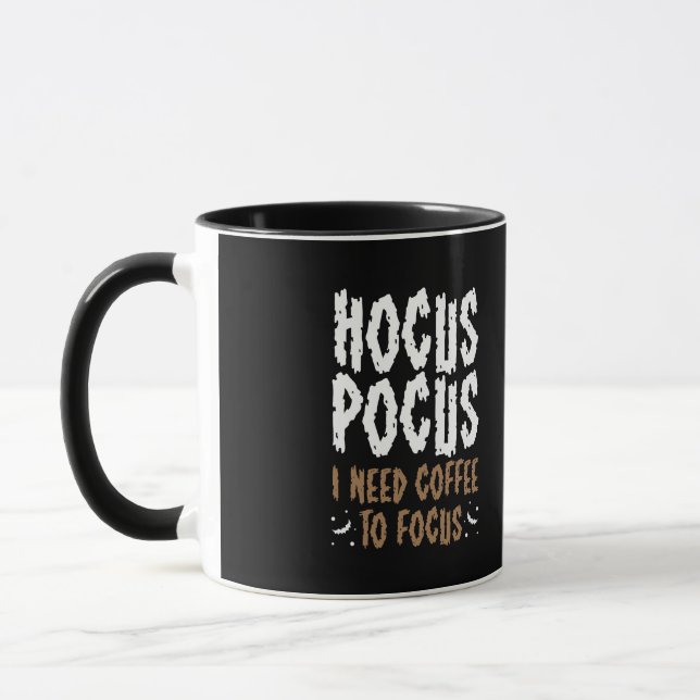 Mug Hocus Pocus J'Ai Besoin De Café Pour Concilier L'H (Gauche)