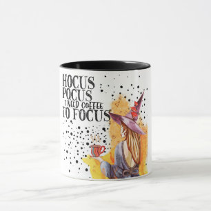 Mug Hocus Pocus J'Ai Besoin De Café Pour Me Concentrer