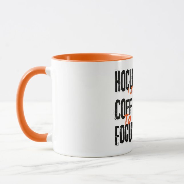 Mug Hocus Pocus J'ai juste besoin de café pour focalis (Gauche)