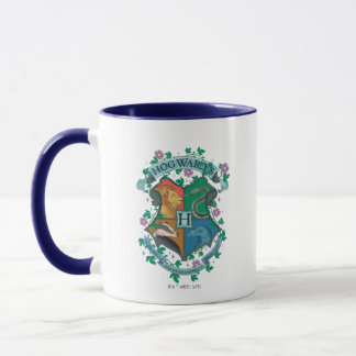 Mug HOGWARTS™ Floral Crest