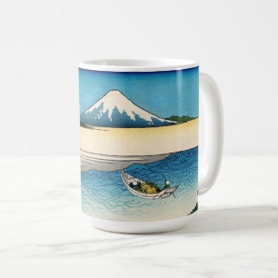 Mug Hokusai - rivière Tama dans la province de Musashi