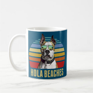 Mug Hola Beach American Staffordshire Terrier Dog