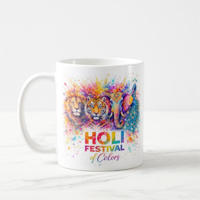 Mug Holi Festival des couleurs sauvages (Gauche)