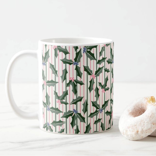 Mug Holiday Holly (Créateur téléchargé)