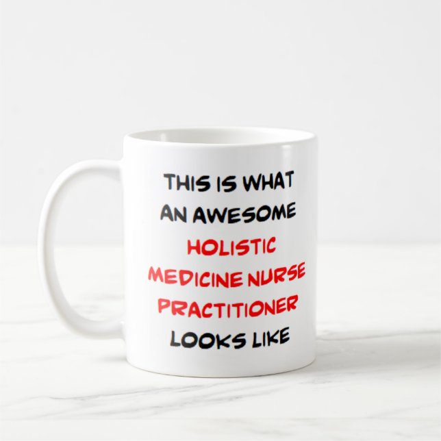 Mug holistic medicine nurse, awesome (Gauche)