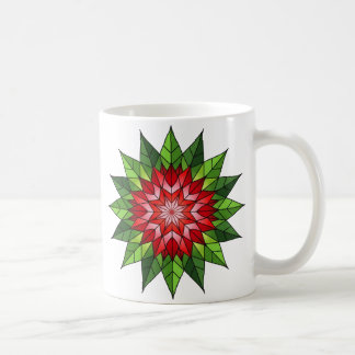 Mug Holly and Berries Mandala