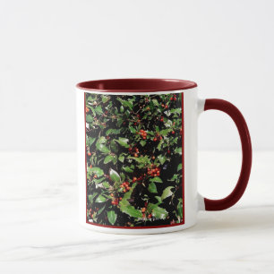 Mug 'Holly & Berries'