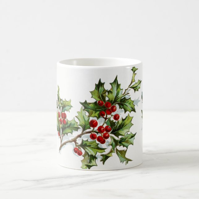 Mug Holly Berries 001 (Centre)