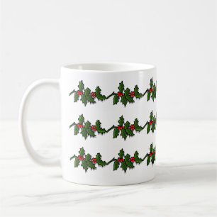 Mug - Holly Feuilles et baies
