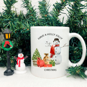 Mug Holly Jolly Christmas Snowman