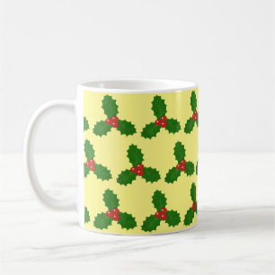 Mug Holly Leaf
