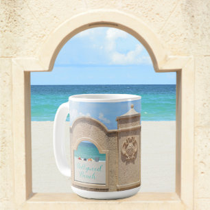 Mug Hollywood Beach Floride Broadwalk Oceanview