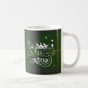 Mug Holmes Tartan Grunge