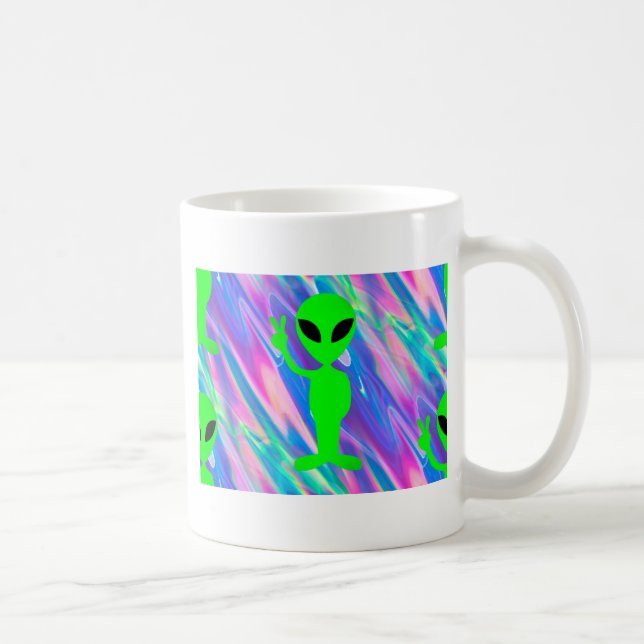 Mug Hologramme alien (Droite)