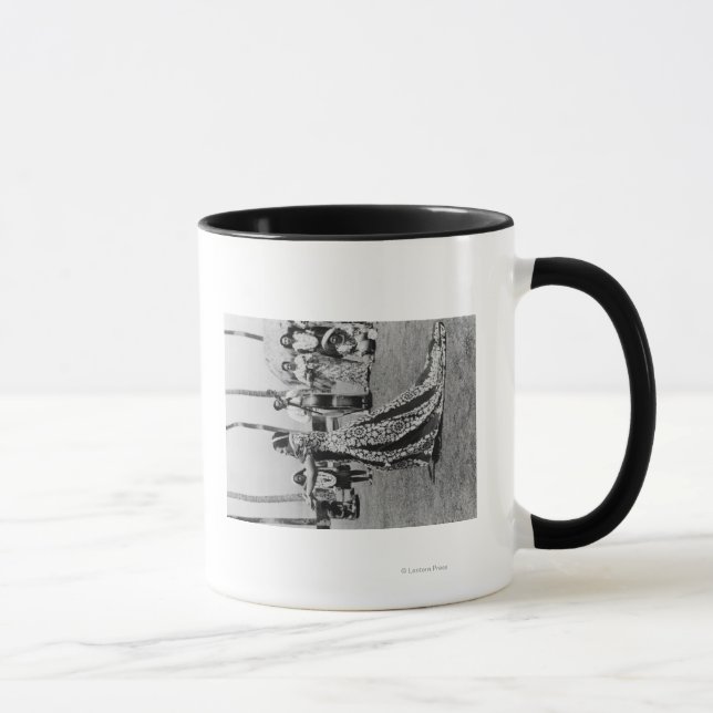 Mug Holoku Hula Dancer avec Band PhotoHawaii (Droite)