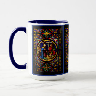 Mug Holy Family "Stained Glass"