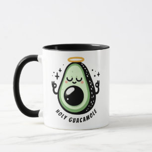 Mug  Holy Guacamole Zen Avocat – Matinée Mindful 