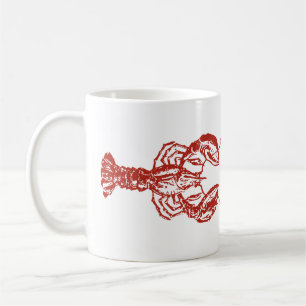 Mug homard vintage