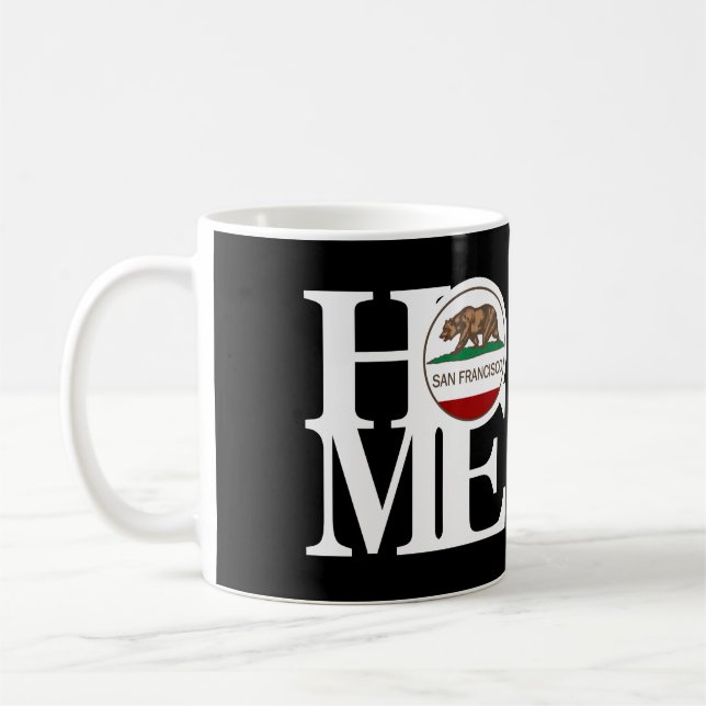 Mug HOME San Francisco 11oz Black (Gauche)