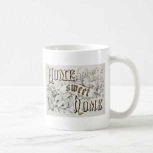 Mug Home Sweet Home Conception Vintage