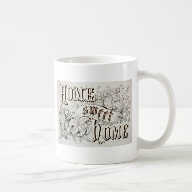 Mug Home Sweet Home Conception Vintage (Droite)