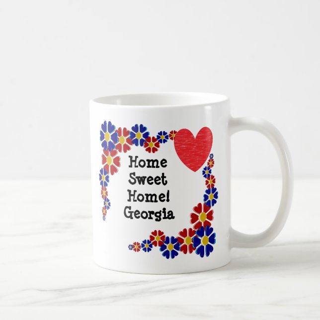 Mug Home Sweet Home Géorgie (Droite)
