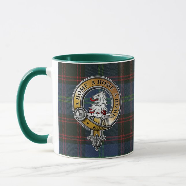 Mug Home Tartan & Badge (Gauche)