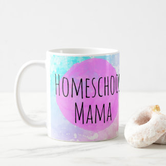 Mug Homeschool Mama Funny Maman Café