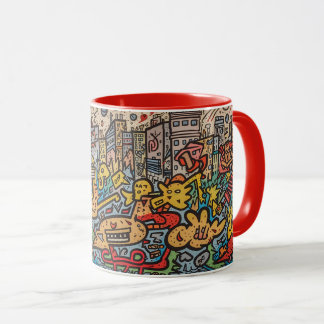 Mug Hommage à Haring City