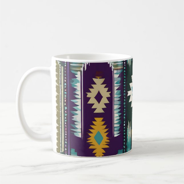 Mug Hommage Abstrait des Amérindiens S9 (Gauche)