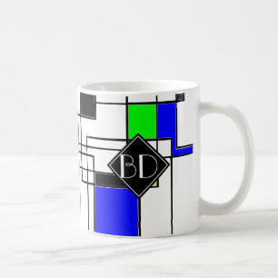 Mug Hommage Random Carré À Mondrian